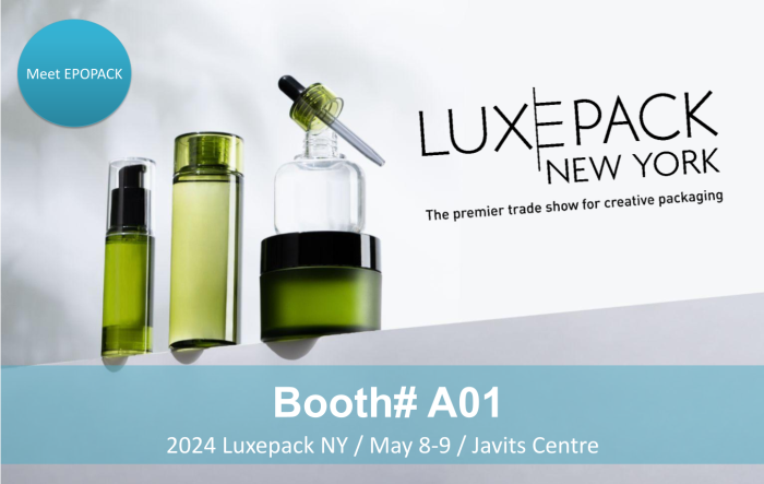 
                                        
                                    
                                    Discover the future of beauty packaging at Luxe Pack New York with Epopack